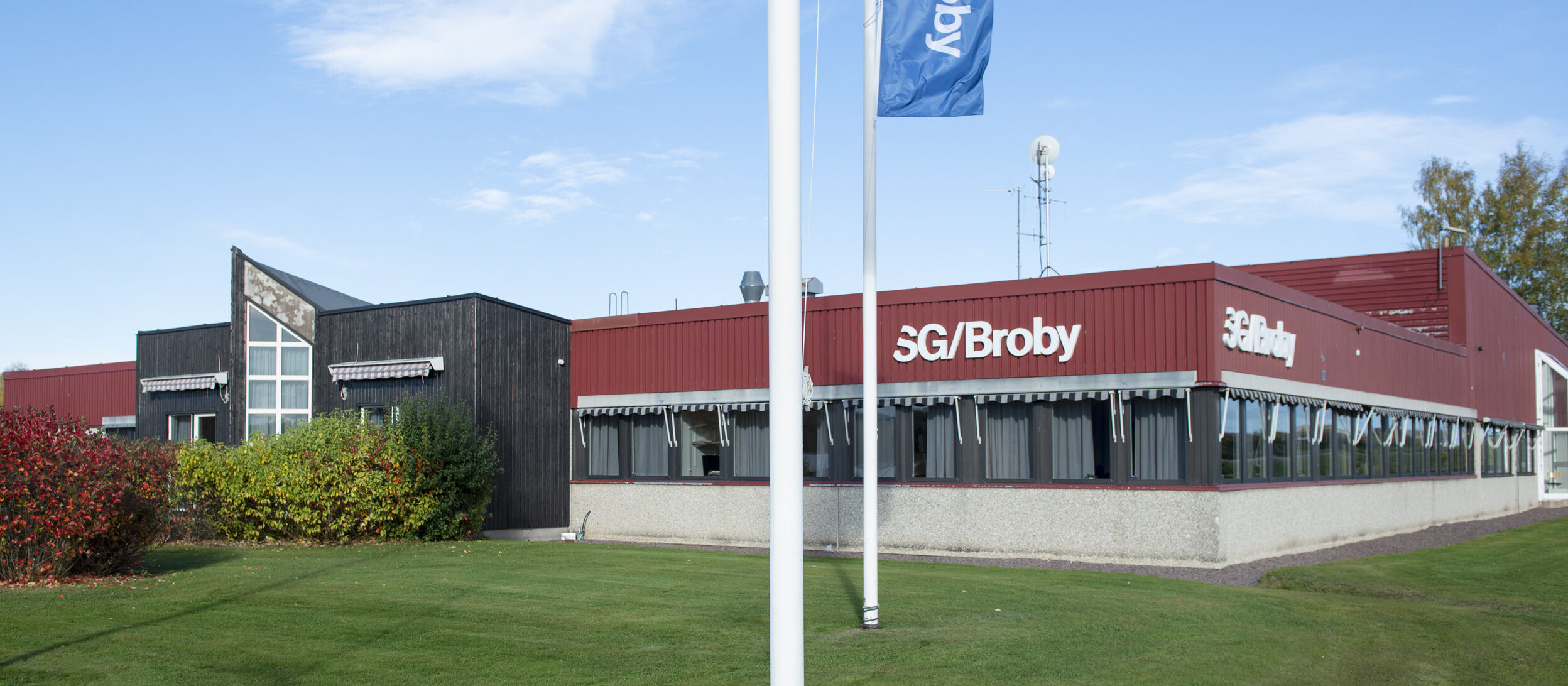 En skolbyggnad.
